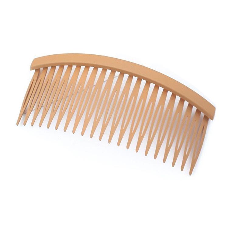 Women's Large Matte Hair Clip for Frizzy Hair - Comb & Hairpin Headwear