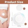 2025 Latest Model 100pcs Castor Oil Pack Wrap for Belly Button, Disposable