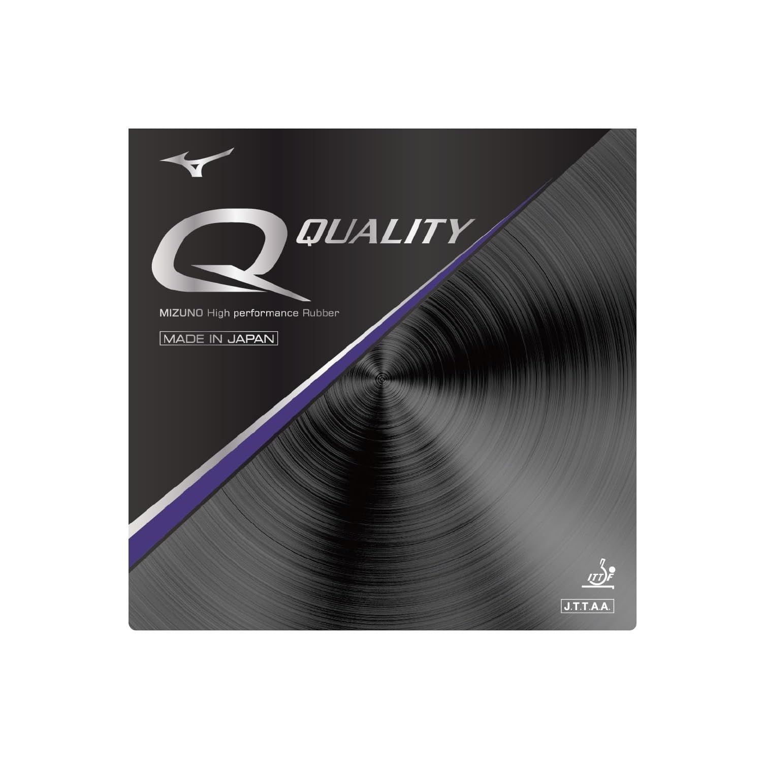 MIZUNO Qquality 83JRT299 Накладка для настольного тенниса, 62Красный, 2.1