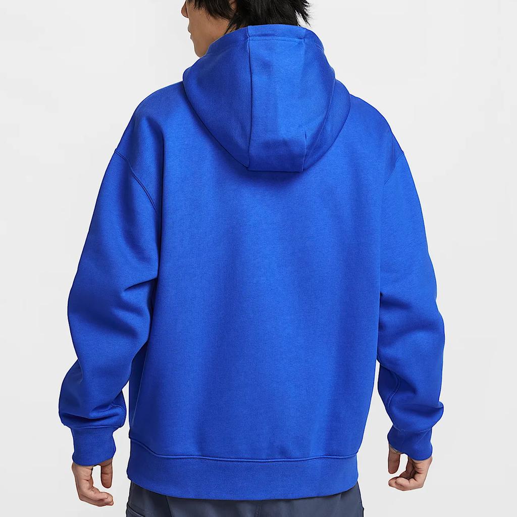 Nike ACG Therma-Fit Moda Confortevole Versatile Felpa in Pile Larga Felpa Unisex Game-Royal Arancione Sicurezza Blu Spazio DH3088-480