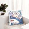 Sameko Saba X Gawr Gura Pillow Covers Printing Cushion Cover Decoration Throw Pillow Case Cover Living Room Multi-Size