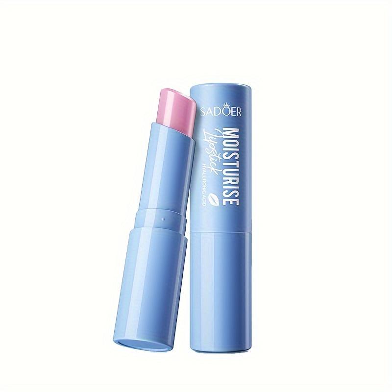 Hyaluronic Acid Lip Balm for All Skin Types - Hypoallergenic,Glossy Finish,Moisturizing & Smoothing,Enhances Delicate Lips,Suitable for Sensitive Skin