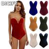 DICFY Moda Femei Casual Culoare Solidă Imprimeu Vară Primăvară Fără Mâneci Bretele Pantaloni Salopete & Rompere