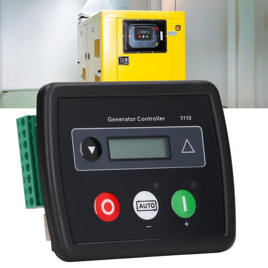 DSE3110 Generator Set Controller Backlit LCD Display Programmable Electronic Generator Controller Module Generator Accessories