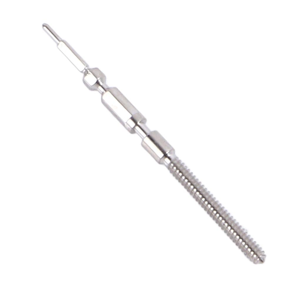 Precision Metal Watch Winding Movement Stem Silvery Watch Stem Extender Replacement Parts Watchmaker