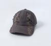 Vintage Cotton Baseball Cap With Curved Brim And Adjustable Fit For Streetwear Enthusiasts