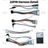 Car Android Radio Stereo Player Frame Fascia For Honda Fit GR GS Jazz 2020-2024 Navigation Harness Wire Adapter Canbus Decoder Radio Accessories 4