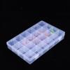 1/3 Stuks Sieraden Oorbellen Doos Container 15/18/24/28/30/36 Vakjes Transparante Plastic Compartiment Doos Schroef Gereedschap Opbergdozen