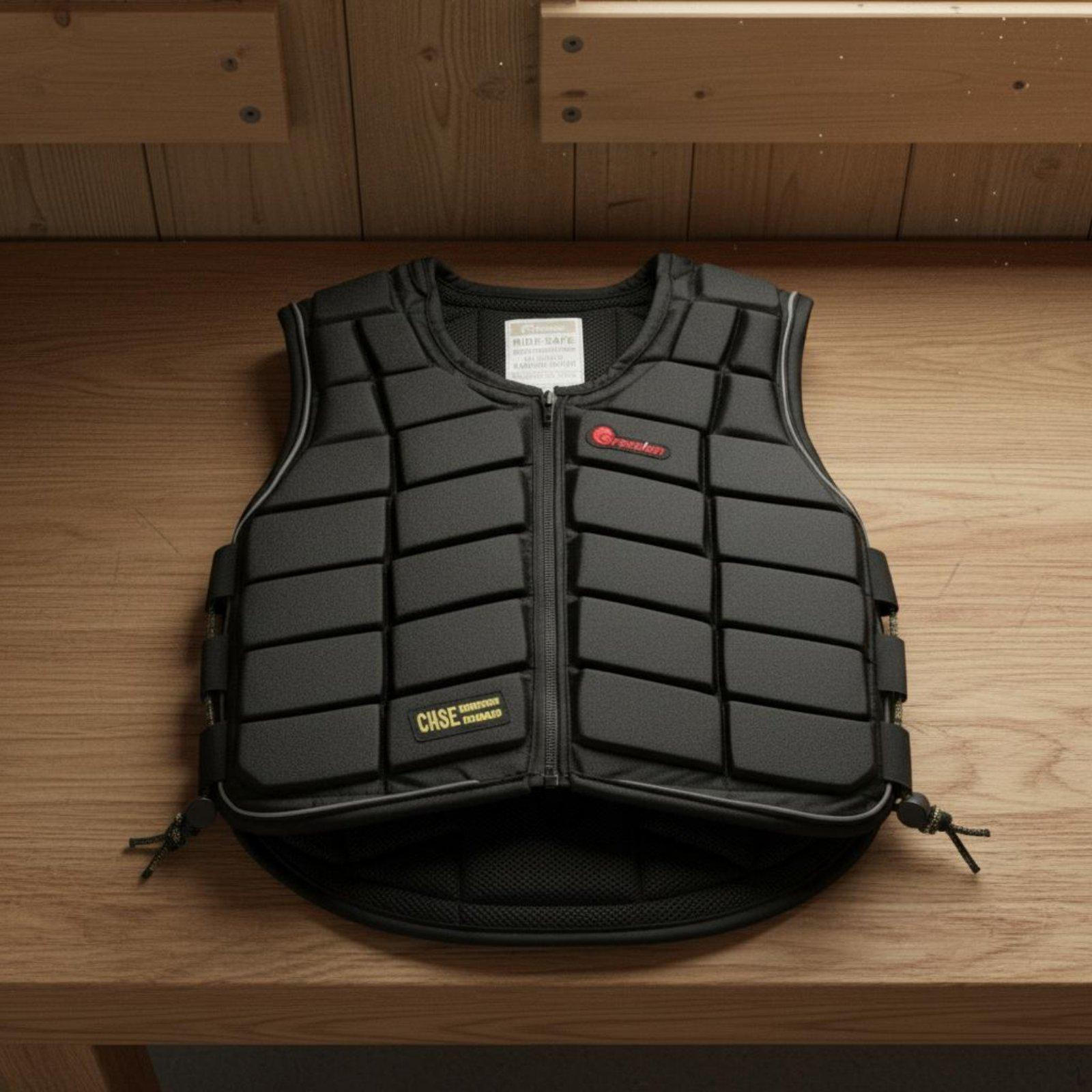 Equestrian Torso Guard Impact Protection Horse Riding Vest Shock Absorption Shielded for