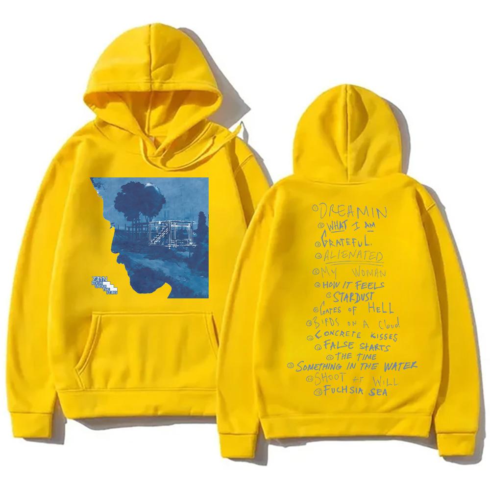 Zaynův pokoj pod schody Nové album Mikina Zayn Malik Nový design Mikina Podzim Zima Velké oblečení Pulovr