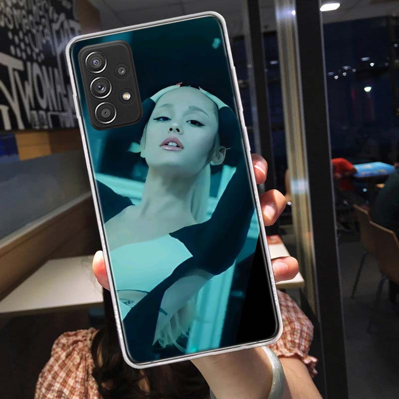 

Ariana Grande Phone Case for Samsung A54 A57 A37 A17 A14 A15 A12 A24 A34 A55 A35 A25 A52S A07 A05S A04S A22 A32 A72 Galaxy Note Samsung A04S