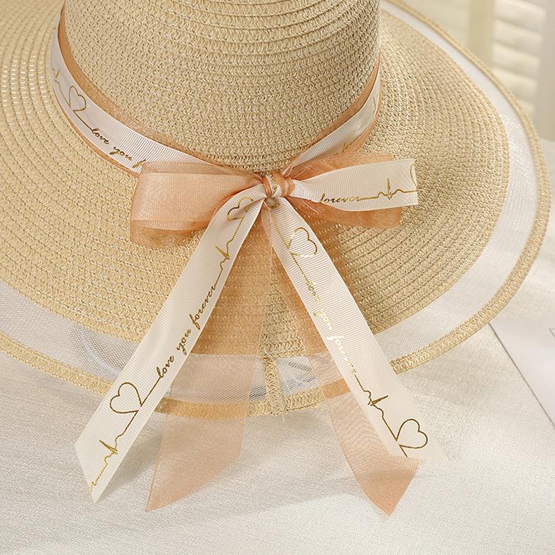 Wide Brim Bucket Hat with Elegant Black Bow - Breathable, Inelastic, and UPF Protective - Perfect for Beach, Travel, and Holiday Outings