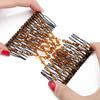 2 Pcs/Set Women Simple Elegant Hair Clips Hair Comb Stylish Hair Device Accessory Random Color