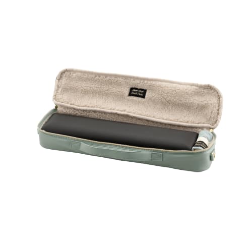 Pearl Flute X Legato Largo Collaboration Quilted Flute Case Cover Vol. 3 for C and H Foot Joints, Mint Green, LL-FLCH2#MG