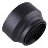 49mm Rubber Cameras Lens Hood Set of 2pcs Camera Sun Shade Reduce Glares Improve Photography and Videos Quality
