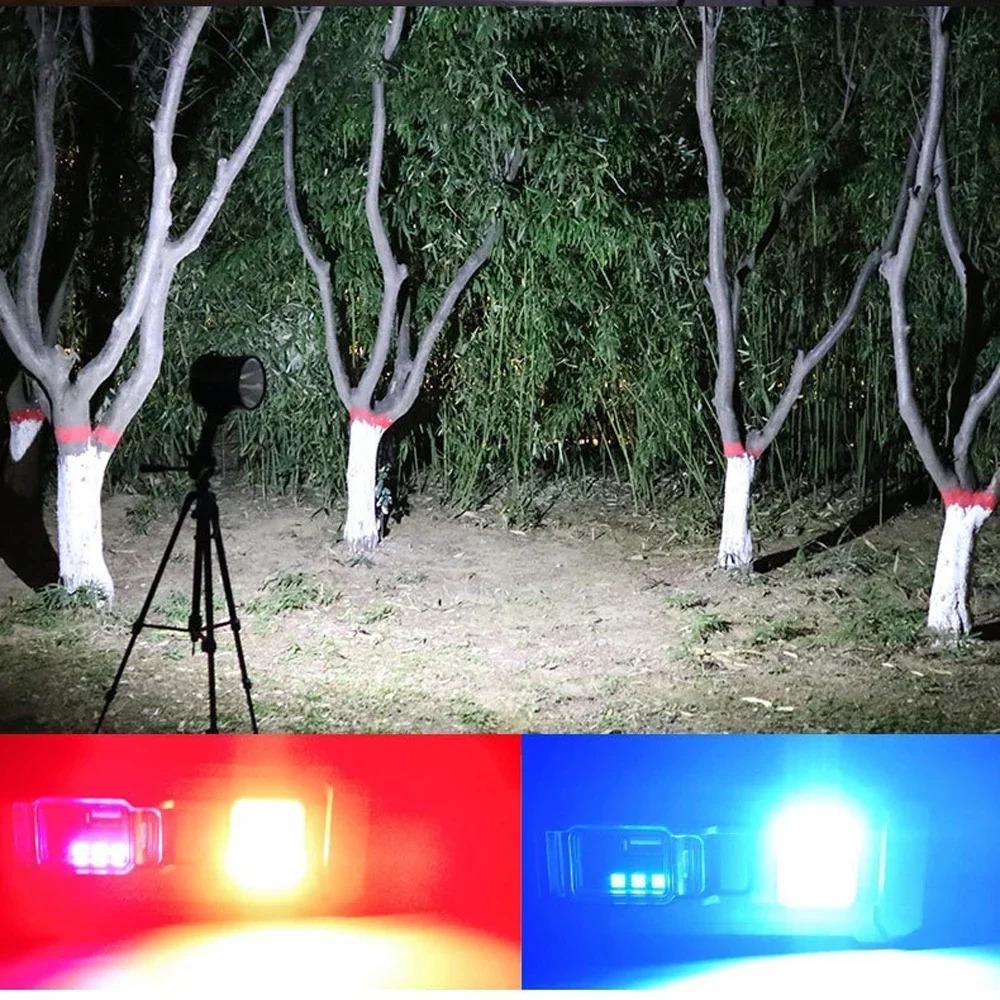 High Power Brightness Flashlight Outdoor Camping Waterproof Lights with Side Light Multi-Modes Torch USB Rechargeable Lantern