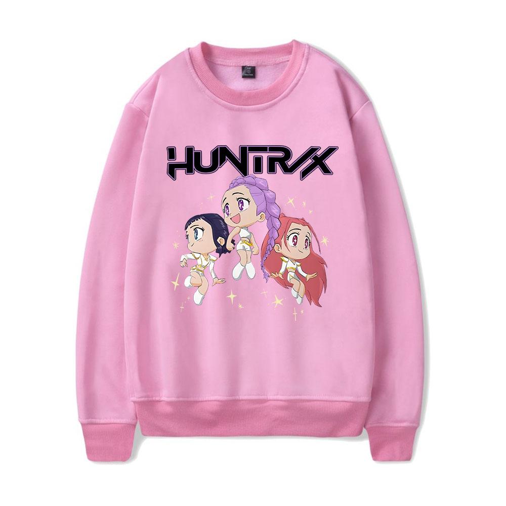 

Новая Мода KPop Охотники на Демонов Мультяшный Свитер с Круглым Вырезом Мужской/Женский Худи Харадзюку Уличная Одежда Толстовки Модные Топы Повседневная Одежда для Подростков XXS