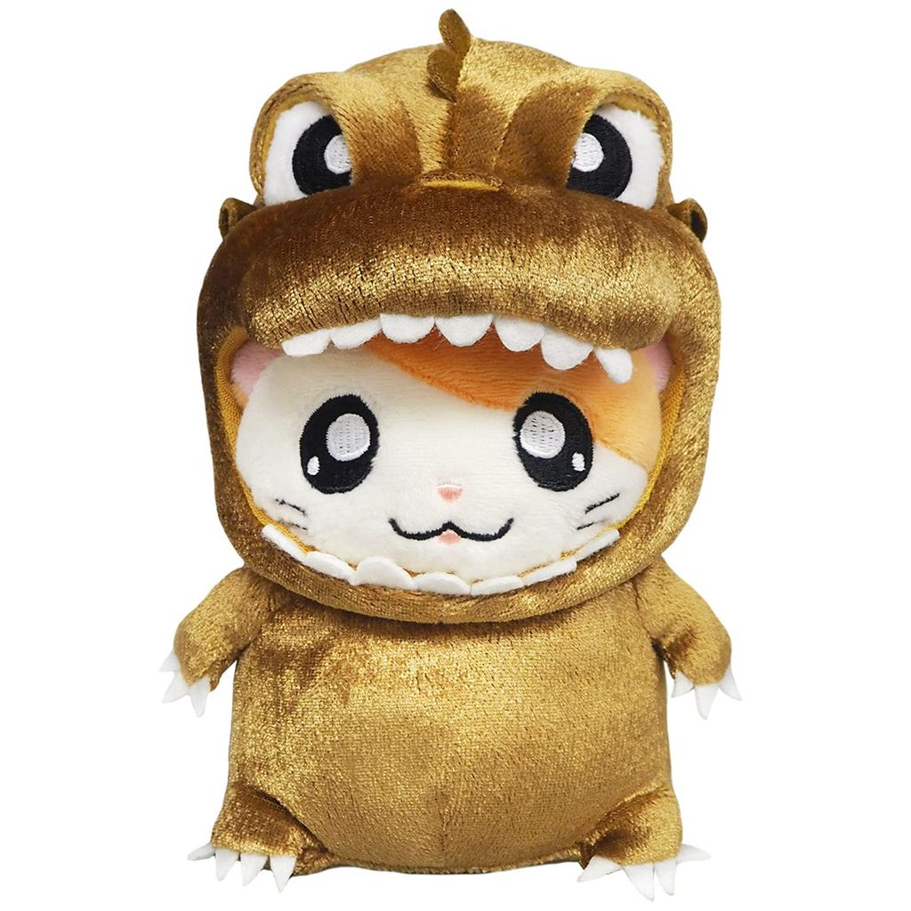 Sanei Boeki Godzilla Ham Plush Toy Gold (S) Height 13.5cm