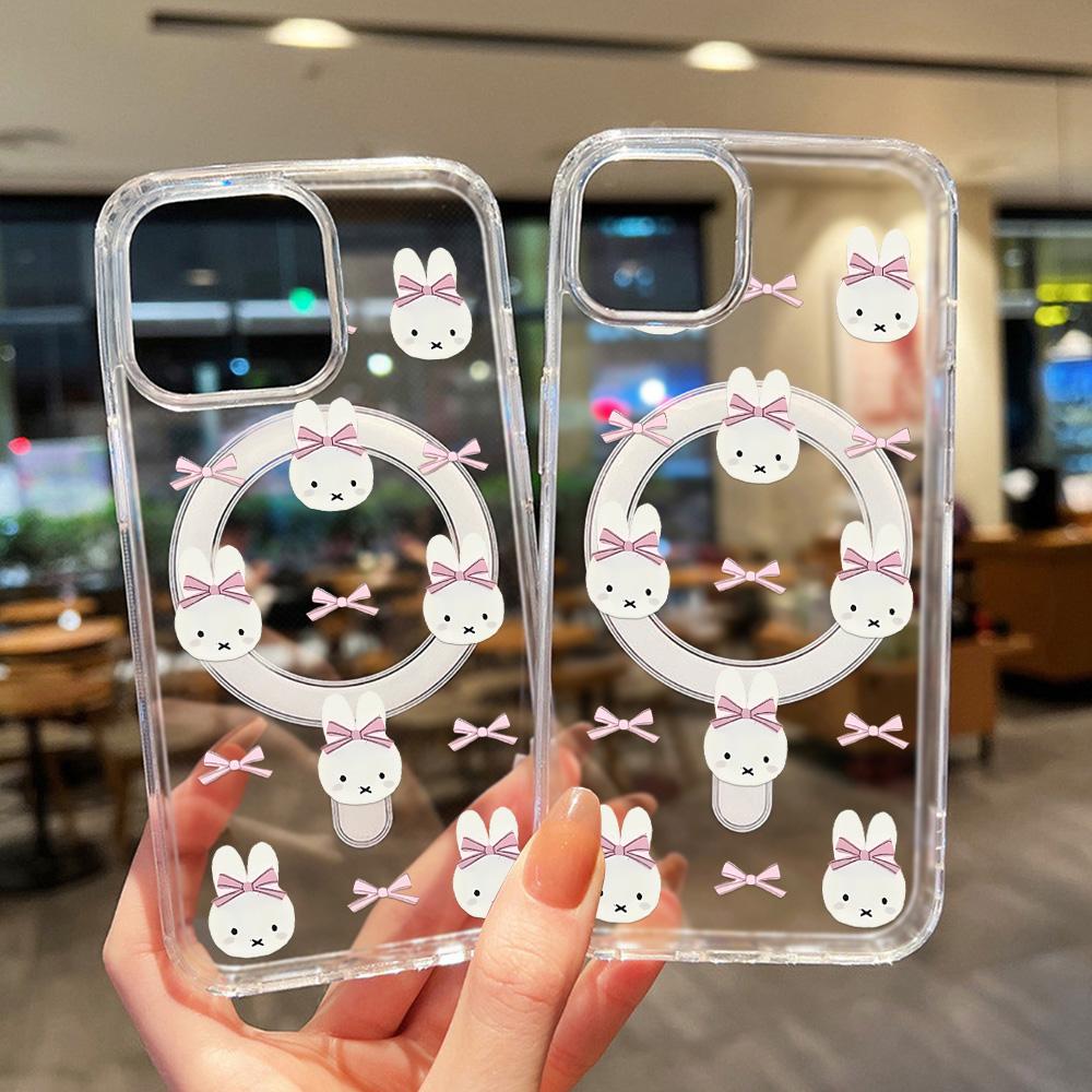Magnetic Phone Case for iPhone 12 14 16 17 Pro 17 16 15 14 13 12 Pro Max  12 13 14 15  16 High Quality Shockproof Shell Full Protection Cute Style