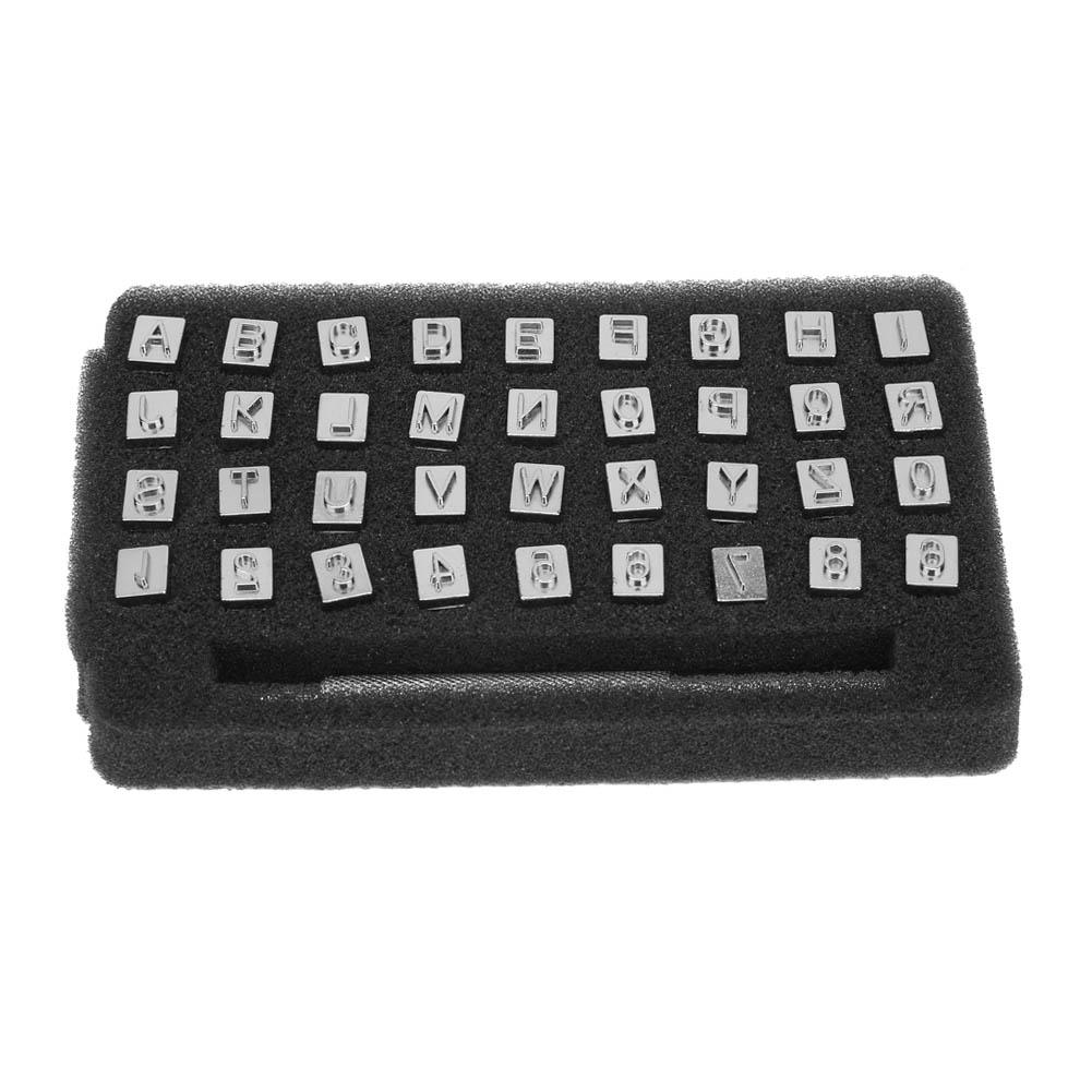 Leather Stamp Set, Letter Punch, Number Punch, Stamp Punch, Stamp Punch Set (6.5mm)