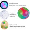 Juguete de Pelota Luminosa para Mascotas Pelota Elástica Intermitente LED para Cachorros Pelota de Color Luminoso Juguetes Interactivos Lanzar la Pelota Pelota para Perros