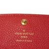 Used 12564 Portefeiulle Pont Neuf Compact M62185 7942 LV logo flower embossed Monogram Empreinte Series unisex from