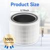 3-in-1 True HEPA H13 Replacement Filters Compatible with LEVOIT Core 200S Air Purifier, Core PM2.5  Air Purifier Filter