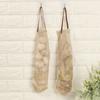 Reusable Mesh Fruit and Vegetable Hanging Bag Garlic Onion Hanging Storage Bag Home Hollow Kitchen Accessories