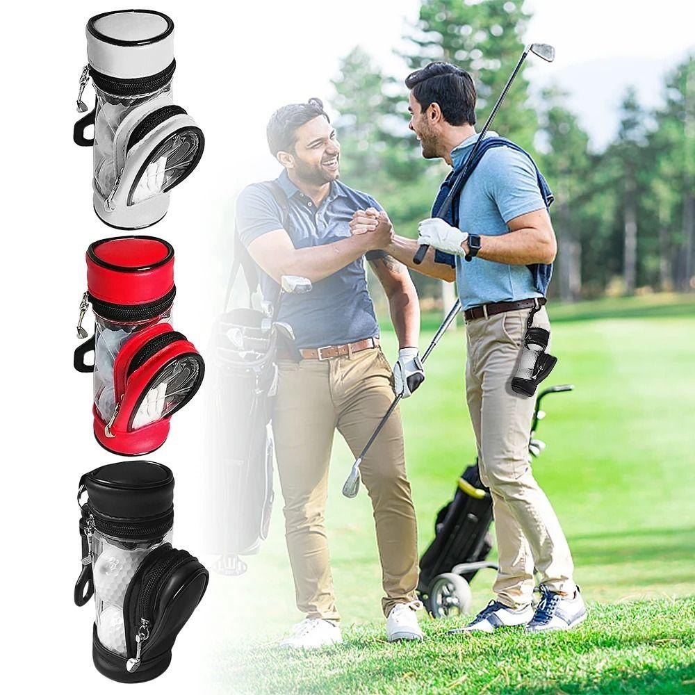 Waterproof Golf Ball Waist Pack Portable Golf Waist Pouch Golf Ball Storage Bag  Golf Training