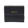 X-girl Mills Logo Faux Leather Mini Wallet (105253054012) Black, One Size