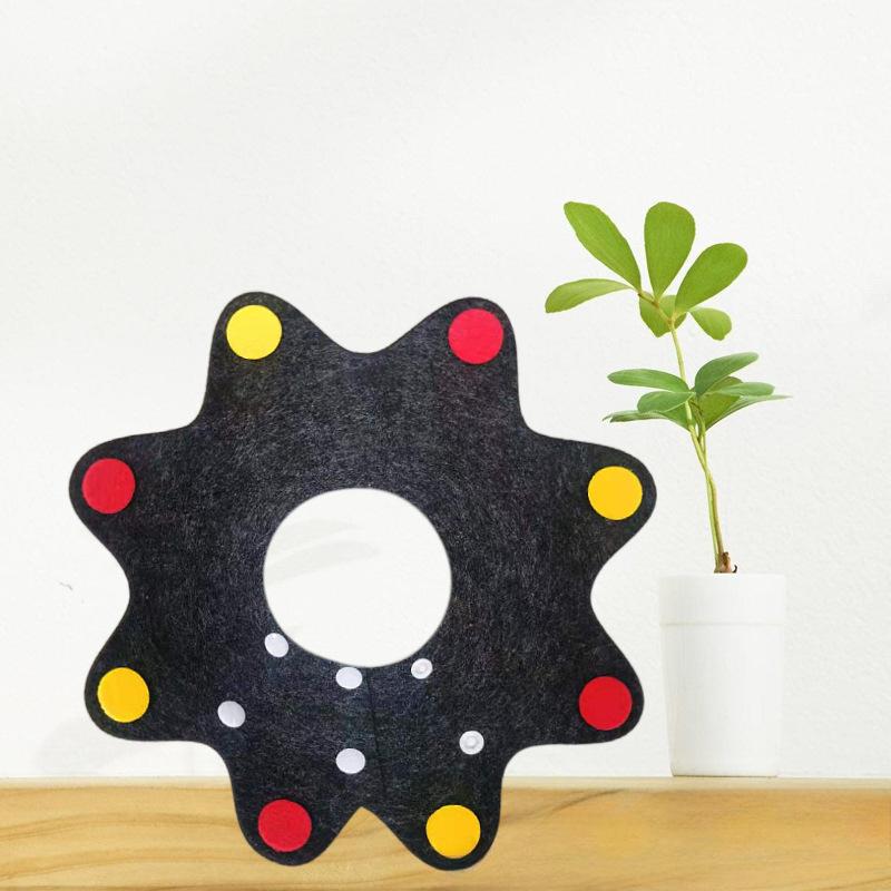 

Товары для животных Елизаветинский воротник, легкий водонепроницаемый ошейник-корона, принадлежности для стерилизации кошек XS темно-серого