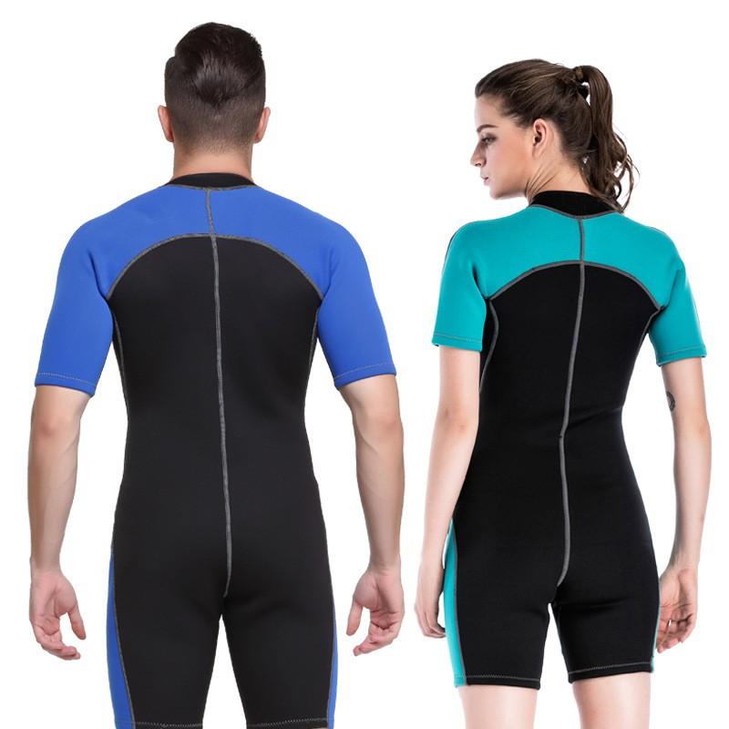 2mm Thick Neoprene Wetsuit Cold Water Swimming Diving Snorkeling Scuba Full Body Thermal Protection