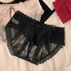 French Satin Lace Panties - Sheer, Seamless, Sexy Thongs for Women