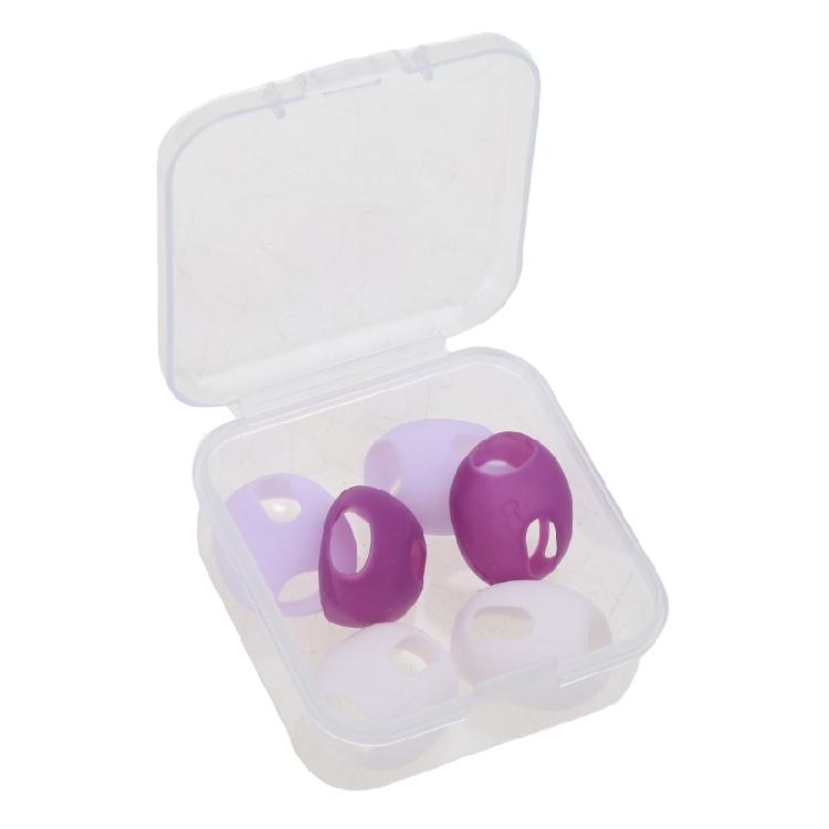 Silicone Case Pads for Pods 3 Earbuds Ear Caps Headphones Solid Color