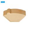 PATIKIL 1-2 Cup Cone Coffee Paper Filter Brown Paper 125 X 50 X 80 Mm Disposable Pour Over Drip Brew for Cafe Office Home Natural Brown 200 Pieces
