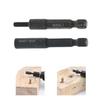 2 Steckschlüsseladapter für M5 und für 4mm Blechschrauben mit 1/4 Zoll Sechskant-Schaft Geeignet für Bohranwendungen