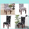 Weiche und dehnbare Esszimmerstuhlabdeckungen für Hochzeiten und Heimdekoration