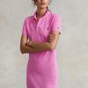 Polo Ralph Lauren Polo Mesh Polo Midi Dress Women Dresses Pink WMPODRSNFA20228-650
