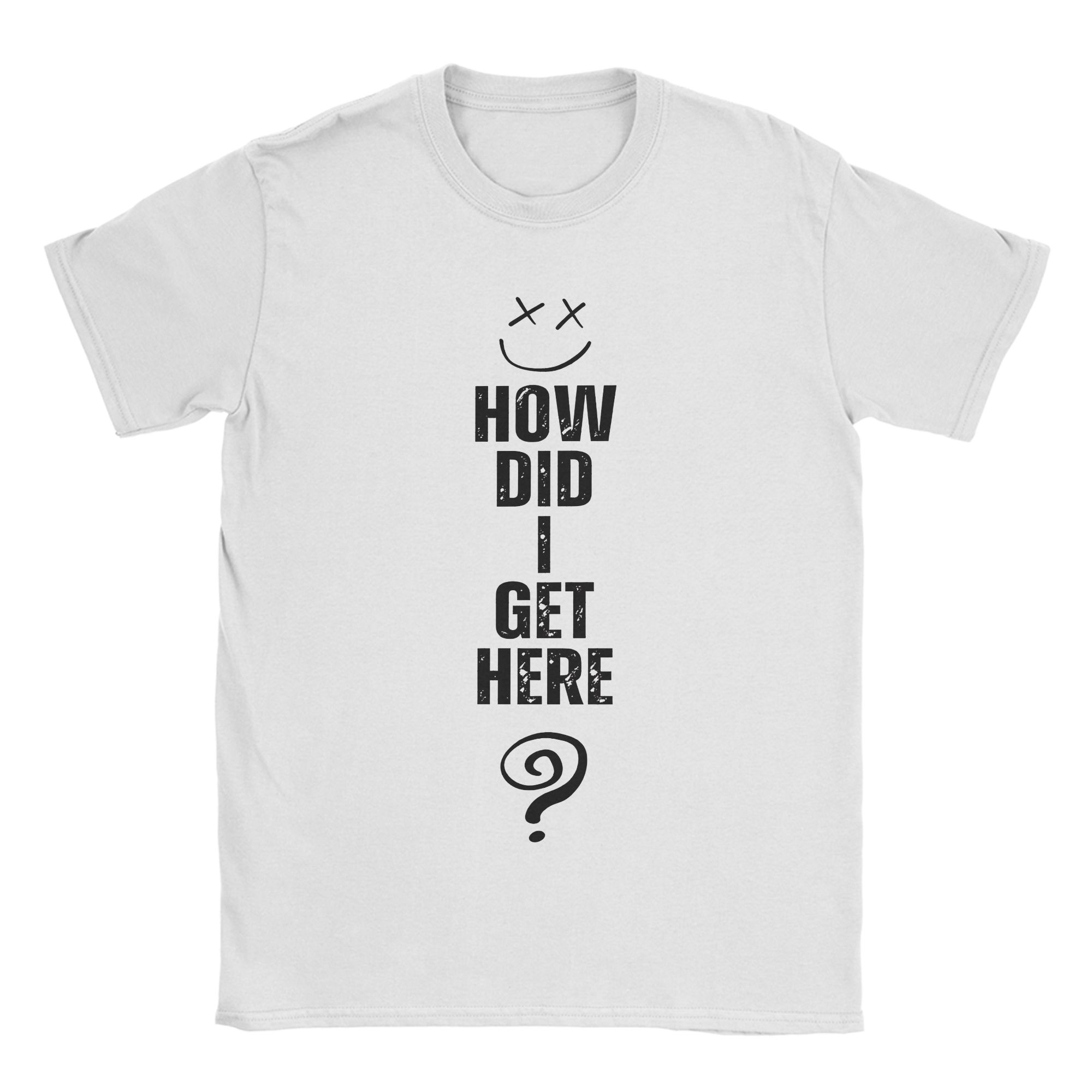 

How Did I Get Here Louis Tomlinson Cotton T Shirt For Man Summer ONeck Trending Tee Shirt Oversize Printed Tops 4XL