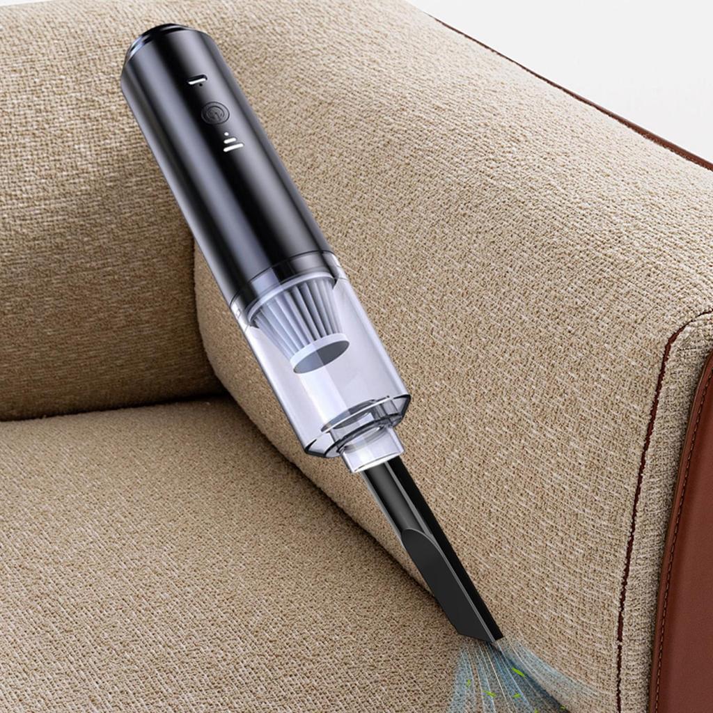 Cordless Car Vacuum Handheld Vehicle Vacuum Small Deep Cleaning Machine Silent for Home Couch Truck Carpet Sedan Sofa Bed
