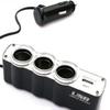 12V/24V Auto Zigarettenanzünder Splitter Autoladegerät Auto Power DC Outlet Adapter mit USB Ladeanschluss für Handyspiel