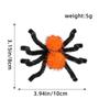 Cute Spider Shape Halloween Spider Hair Clips Halloween Theme Masquerade Furry Spider Hair Clips Fun Hair Clips Costume Events