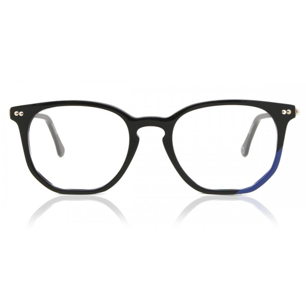 

Full Rim Geometric Black Blue Smartbuy Collection Finnegan Jsl 002 1222l Fashion Unisex Eyeglasses Black Blue/50
