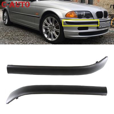 Left Right Impact Strip Trim Car Front Bumper For BMW E46 Sedan 318i 320i 323i 325i 328i 330i 2001-2005 51117030607