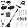 Multi-function Electric Mower Portable Grass Trimmer Lithium Battery Weeder Garden Weeding Machine