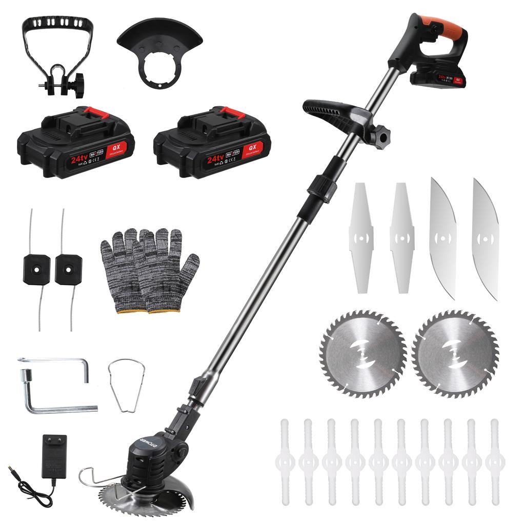 Multi-function Electric Mower Portable Grass Trimmer Lithium Battery Weeder Garden Weeding Machine