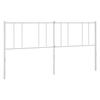 VidaXL White Metal Headboard 180 Cm 352565