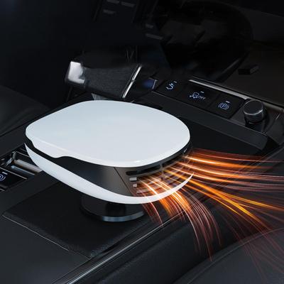 12V Car Cigarette Lighter Fan Fan Portable Car Heater with Rotating Dual Use for Cold and Hot Prevents Glass and Prevents Perfect for Winter Heater,