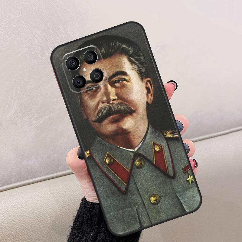 Russian Commander Stalin For Honor Magic 7 6 5 8 Pro Case For Honor 200 Lite 400 70 50 X8c X8b X9a X9b X9c X9d Win RT
