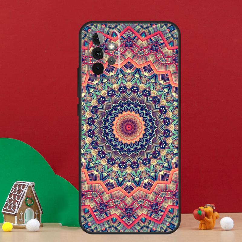 Floral Flower Mandala Design Case For Samsung Galaxy A54 A06 A16 A26 A36 A56 A53 A32 A52 A33 A13 A55 A35 A15 A14 A34 A17